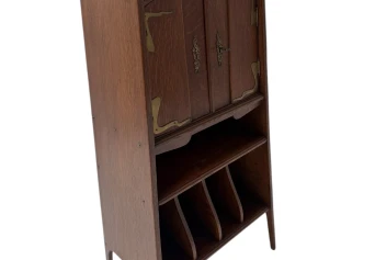 Arts & Crafts Art Nouveau Cabinet by H.P. Mutters & Zoon Den Haag, 1900s